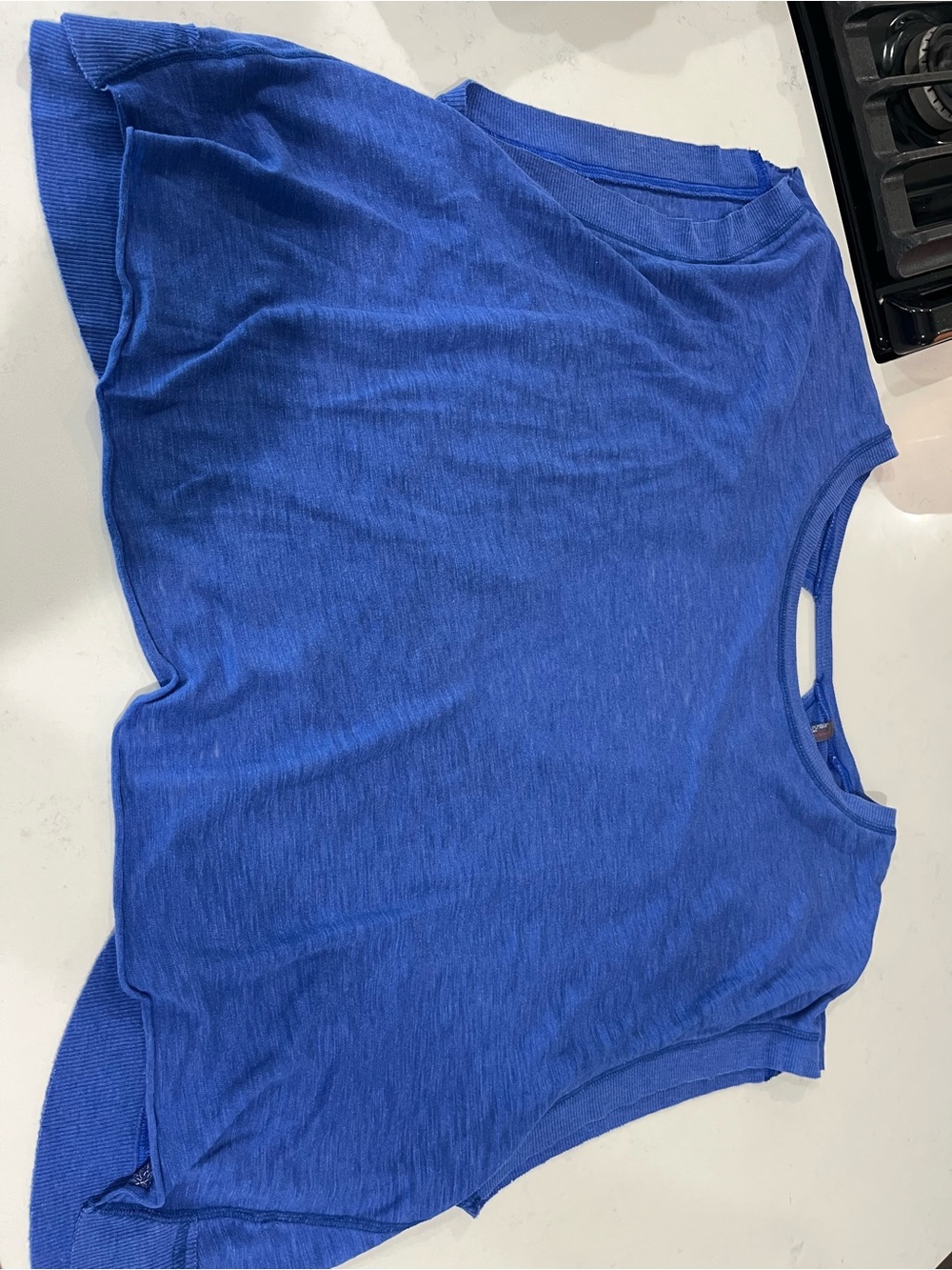 FP Movement by Free People Electric Blue Crop Muscle Tank